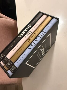 PRADA GUCCI DIOR CHANEL coffee table books